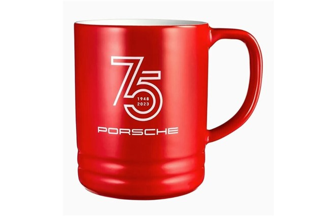 75Y Porsche Kubek z jubileuszowym logo, 420ml 75Y Porsche Kubek z jubileuszowym logo, 420ml