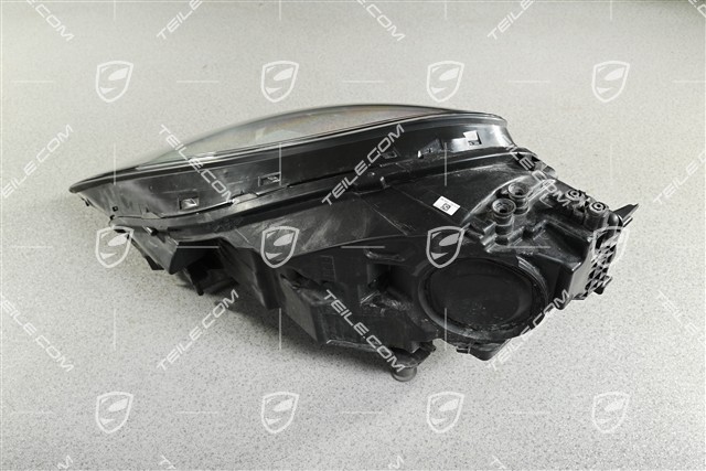 LED Headlight / Headlamp, PDLS, smoked, R