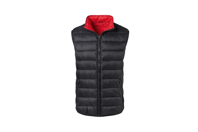 2 in 1 Jacket, Men, black/red,  S 44/46