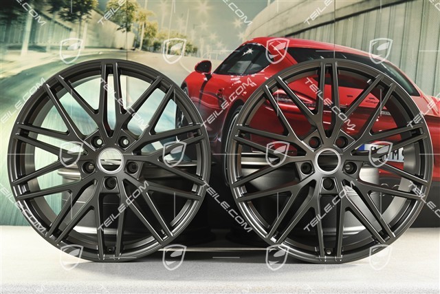 21" Felgensatz RS Spyder Design, 11J x 21 ET49 + 9,5J x 21 ET46, Turbonit