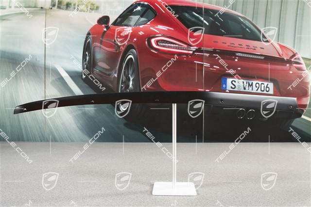 Seitenscheibe Zierleiste, schwarz, Coupe, L