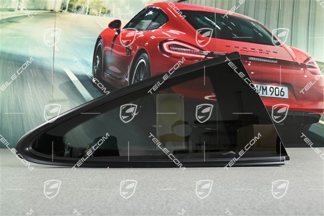 Fondscheibe, Leichtbau, Privacy Verglassung, GT3, Zierleiste Schwarzmatt, R