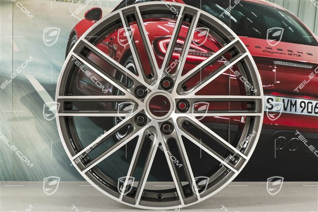 21-inch Turbo IV wheel rim set, 9,5J x 21 ET71 + 11,5J x 21 ET69