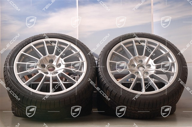 21" Cayenne SportPlus Winterräder Satz, Felgen 10Jx21 ET50 + 10Jx21 ET45, Reifen 295/35 R21Y