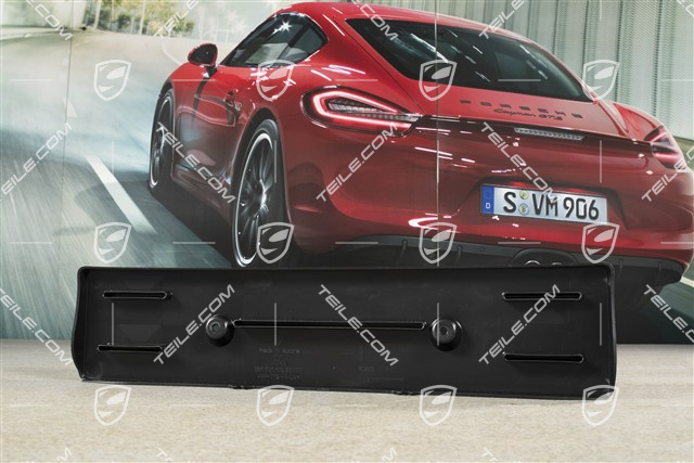 Front bumper number / Licence plate support, Spyder