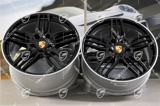 20" Sport Design Schwarz Felgen Satz, 8,5J x 20 ET51 + 11J x 20 ET70