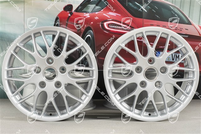 17-inch SportClassic wheel set, 7J x 17 ET 55 + 9J x 17 ET 55