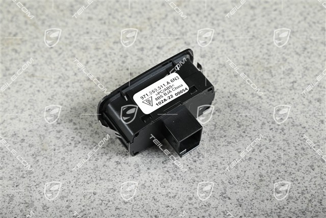 Tow hitch switch, black matte