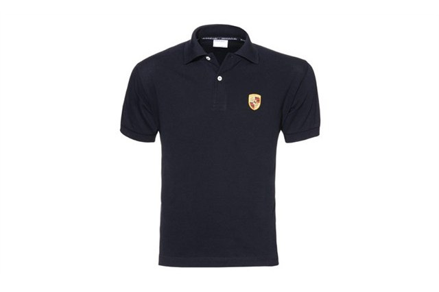 Essential Collection - Herren Polo-Shirt Wappen, schwarz, Größe 3XL 58