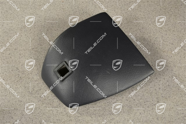 Blende für Mittelkonsole, Telefon Vorbereitung, Kunstleder, Metropolblau, R