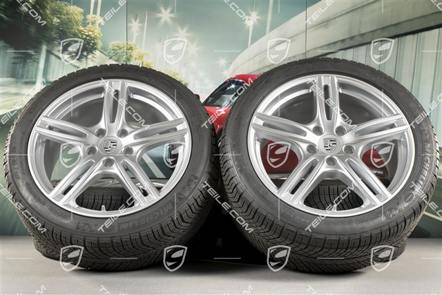 20-inch winter wheels set "Panamera Turbo", rims 9,5 J x 20 ET71 + 10,5 J x 20 ET71 + Michelin Pilot Alpin 4 winter tires 275/40 R20 + 315/35 R20