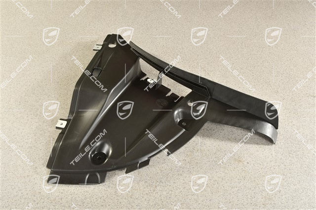 Turbo, Unterbodenverkleidung, vorne, Schwarz, R