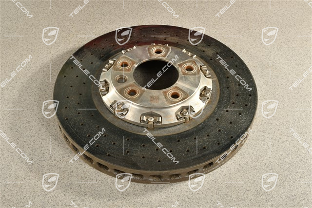 Bremsscheibe, PCCB, 19", gelber Bremssattel, R