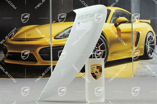 Air inlet cover / duct / guide, lateral, GT4, L Air inlet cover / duct / guide, lateral, GT4, L