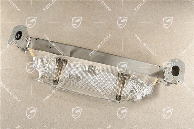 Bumper reinforcement rear, with heat protection USA