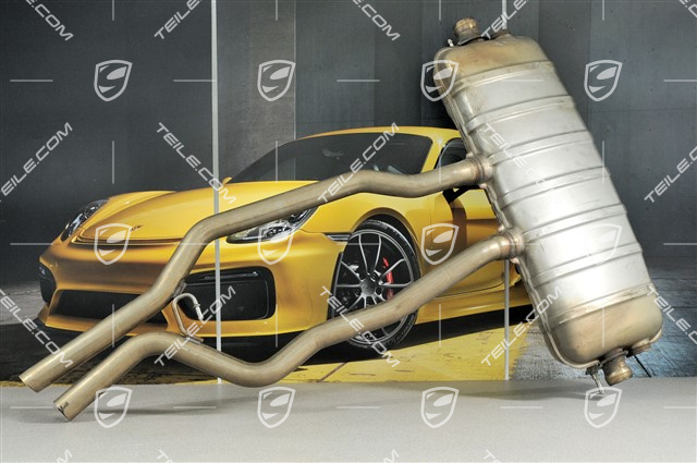 Reaf muffler, TDI Diesel 4.2L Reaf muffler, TDI Diesel 4.2L