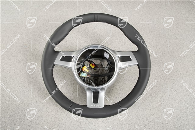 Lenkrad, SPORT DESIGN, Schaltgetriebe, Leder Schwarz