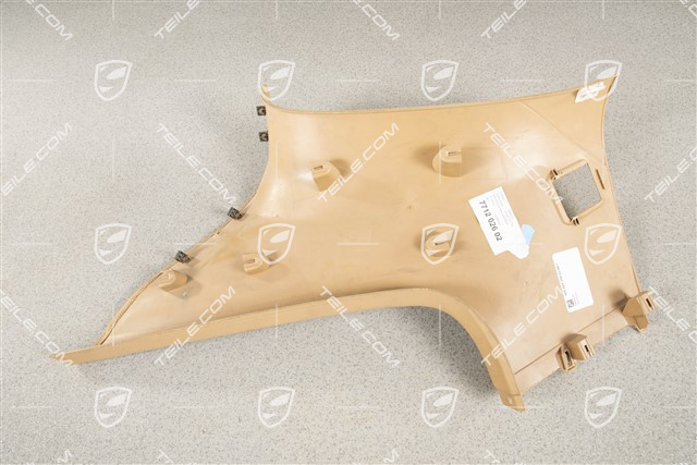 Verkleidung von D-Säule, Stoff, Sandbeige, L