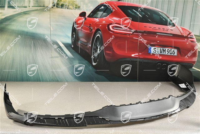 Cross Turismo, Front bumper spoiler / lower part trim, Black matte