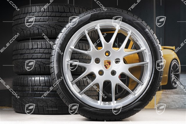 20-inch RS Spyder winter wheel set, wheels: 9,5J x 20 ET65 + 10,5J x 20 ET65 + Pirelli winter tyres 255/40 R20 + 285/35 R20 + TPM sensors