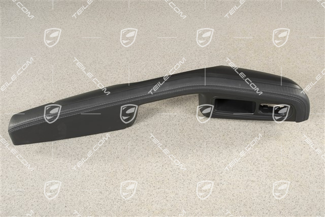 Armlehne, Türverkleidung vorne, Leder, Schwarz, R