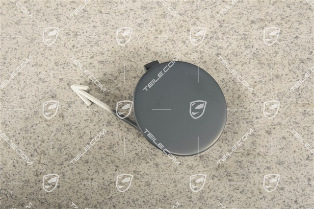 Tow hook hole plug
