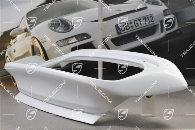 Turbo rear spoiler, incl. rear bonnet (engine lid), without grilles