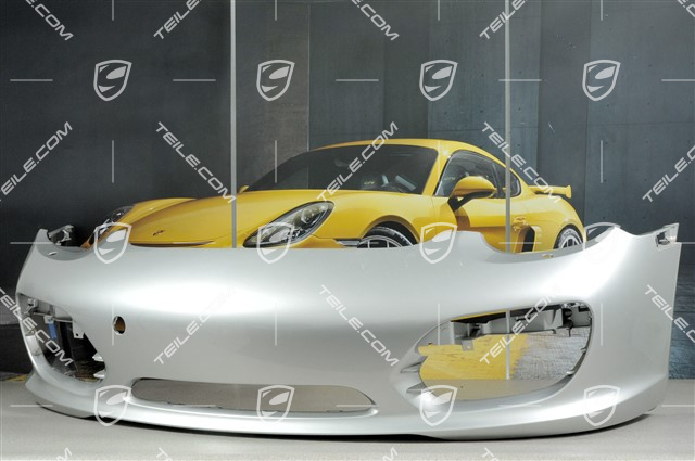Bumper, Facelift, with headlight washer system