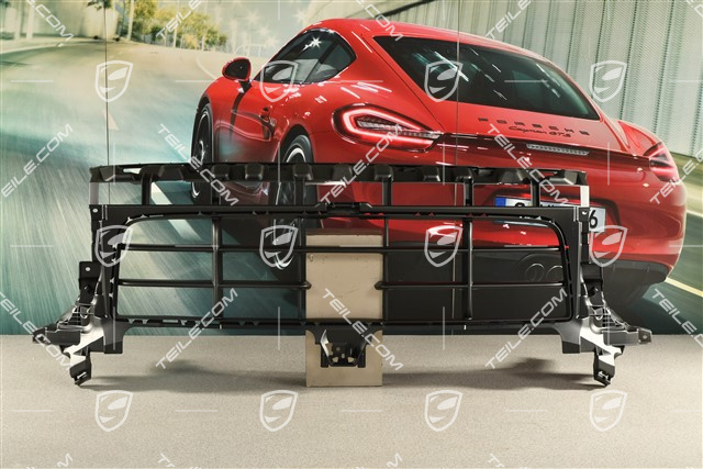 Sport Design, Front bumper Grille centre / middle with ACC, Matte black