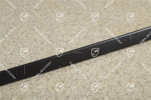 Listwa ozdobna, pakiet aluminium, czarna, tył, R