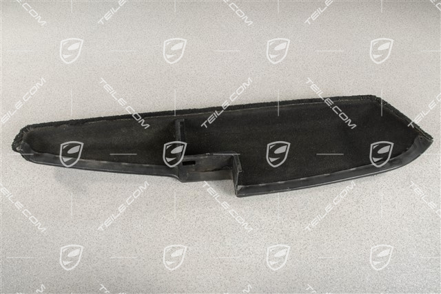 Ablagekasten Türverkleidung , Teppich / Kunstleder, Schwarz, R