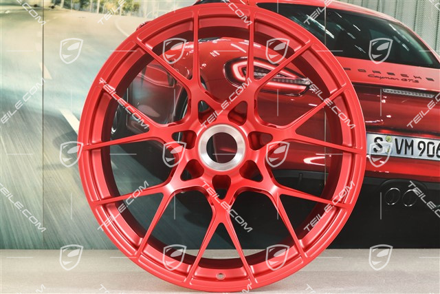 21" GT3RS Felge, 13J x 21 ET31, Pyro Red