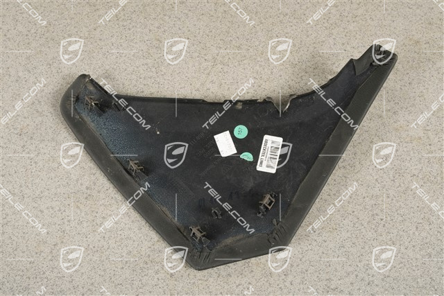 Mittelkonsole, Blende seitlich, Kunstleder, Schwarz, L