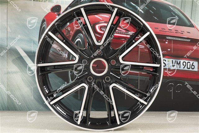 20-inch wheel rim Exclusive Design, 9,5J x 20 ET71, for winter use, black high gloss