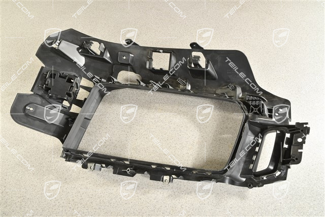 Retaining frame, lateral, black matte, GTS / Sport Design, L