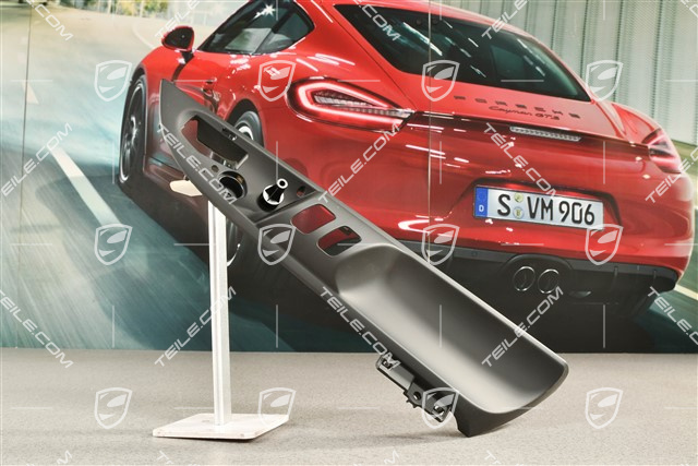 Türverkleidung Einsatz, Griffschale, Schwarz, RHD, R