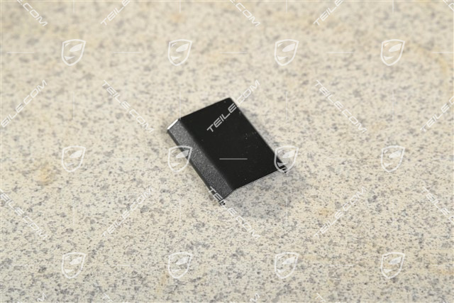 Plastic trim connecting piece, Black