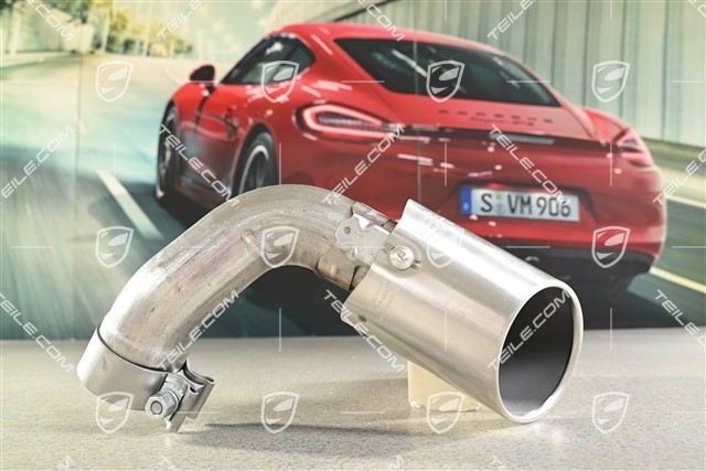 exhaust system tail pipe, inner, Hybrid, L