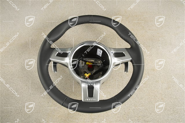 Lenkrad mit Schaltpaddle (PDK) ohne Display, schwarz
