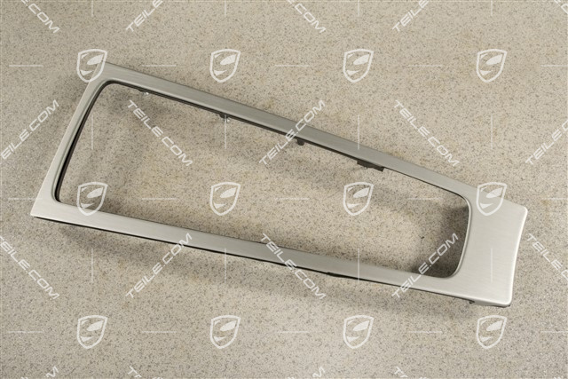 Zierblende Mittelkonsole, Aluminium-gebürstet