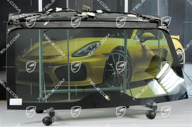 Rear window Privacy, incl. diversity antenna Rear window Privacy, incl. diversity antenna