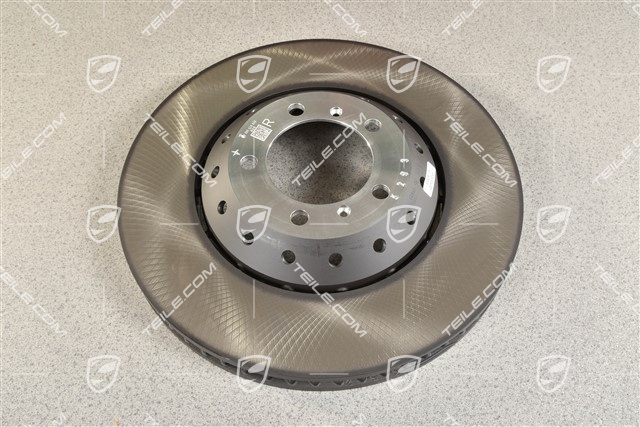 Brake disc, 19-inch, brake calliper in Silver/Red (North America), R