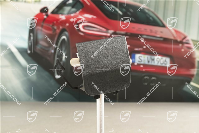 Coupe, Rear bumper, Towing hook lug cover / cap / trim, R