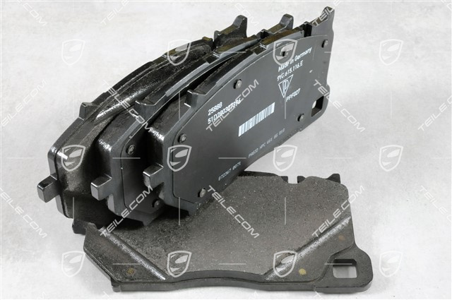 PCCB Brake pad, front PCCB Brake pad, front
