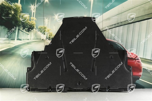 Turbo Coupe, Unterbodenverkleidung, hinten / Motor Abdeckung