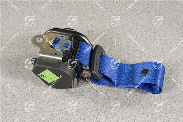 Seat belt, cabrio, Maritime blue, R