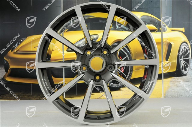 20" Felga Carrera Classic II, ciemny tytan, 9,5J x 20 ET45
