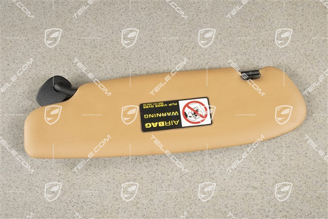 Sonnenblende, Coupe, Kunstleder, Sandbeige, R
