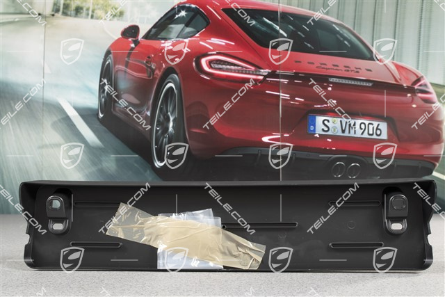 Front bumper number / Licence plate support