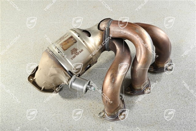 Spyder RS, Exhaust manifold with catalityc converter, Zyl. 1-3, R